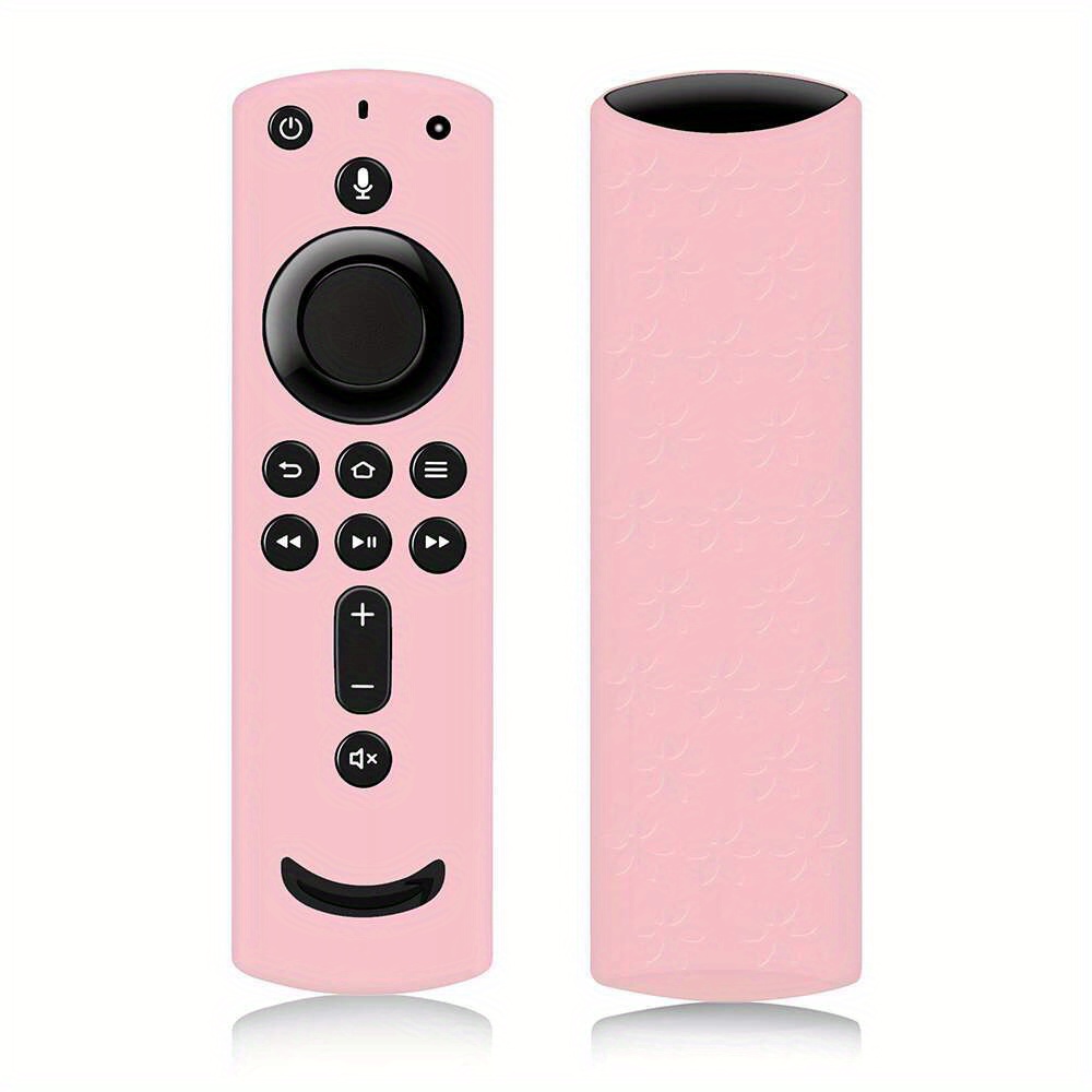 ELLENNE Custodia Silicone Protettiva Telecomando Cover Slim Compatibile per  Apple TV 4a Gen. (Rosa)