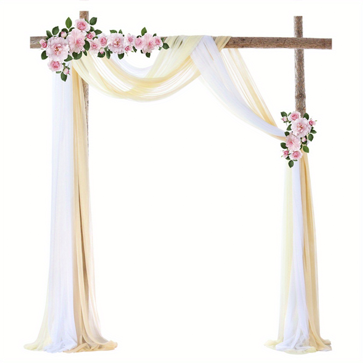 Preorder / Wedding Arch Fabric Drape / Georgette Draping Fabric for Wedding  Backdrop / Photography Background / Wedding Arch Tree Decor 