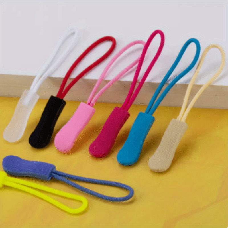 10Pcs Replacement Zipper Pull Cord Extender for Backpacks, Jackets,  Luggage