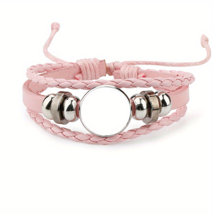 sublimation blank bracelets for women fashion hot transfer printing  bracelet jewelry diy consumables New arrvial 20pcs/