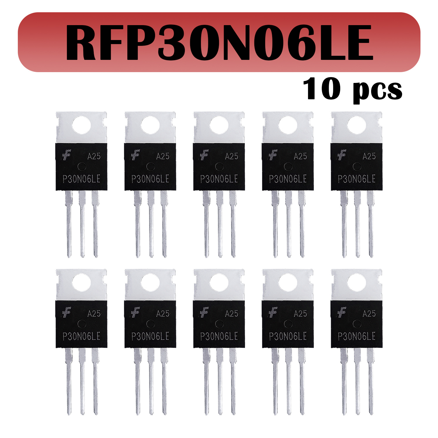 10 kosov RFP30N06LE 30A 60V Nkanalni napajalni Mosfet TO220 ESD