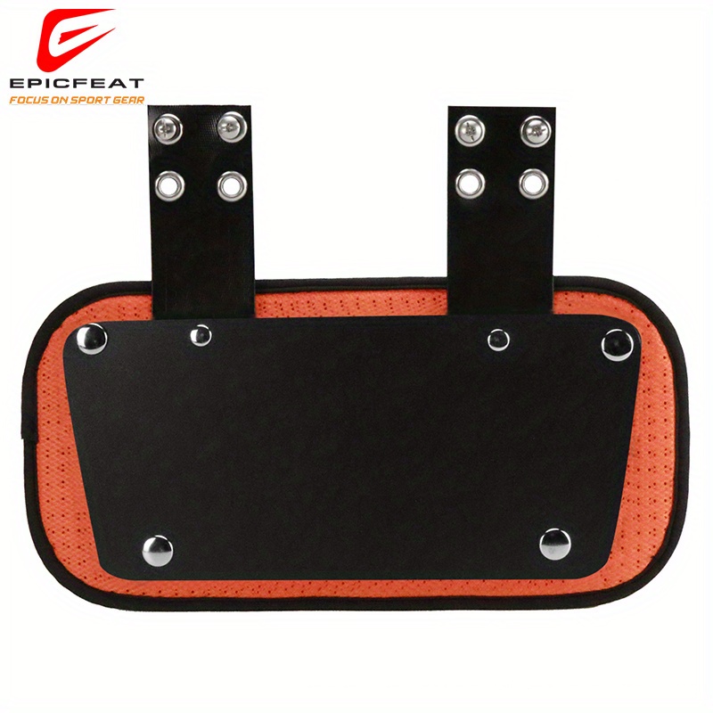 Protection Dorsale Football – Coussin Renforcé EVA, Respirant, Taille Unique (30x17 Cm)