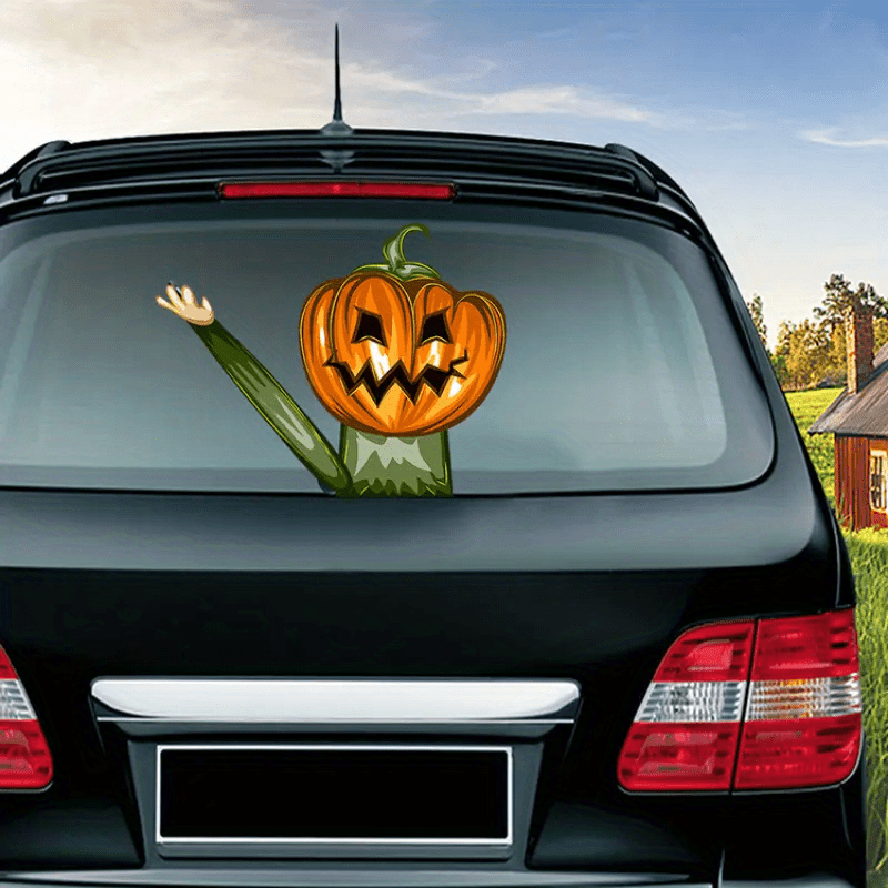 Pegatinas De Limpiaparabrisas De Terror De Halloween Pegatinas De Coche  Limpiaparabrisas Trasero Pegatinas De Coche Decoración De Calcomanía De  Limpiaparabrisas De Calabaza - Temu