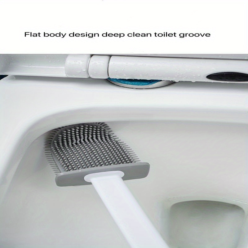 Bathroom Cleaning Hanging Silicone Toilet Brush Holders - Temu United