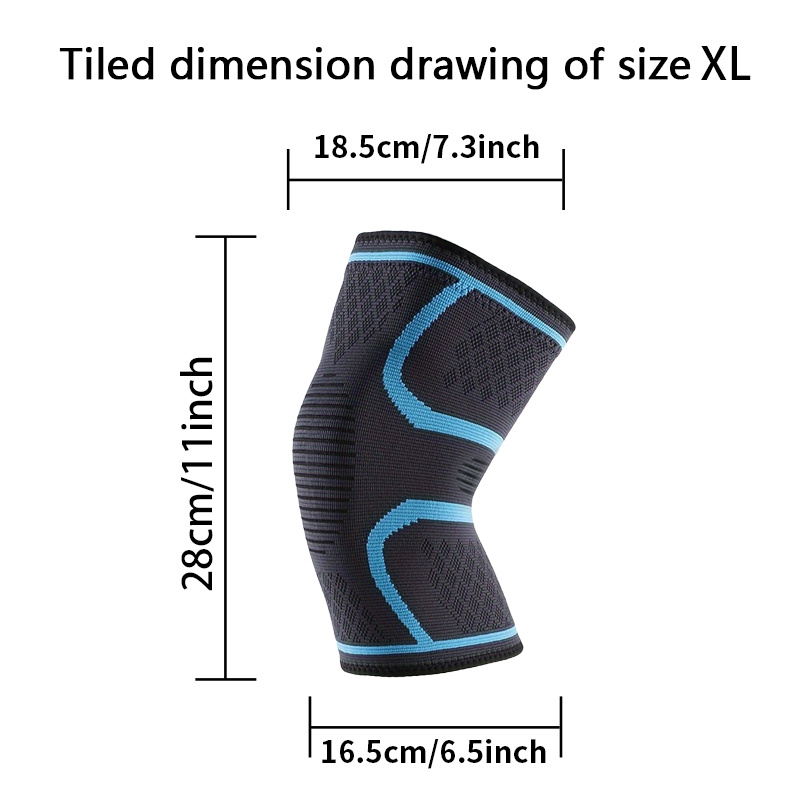 1 Pc Compression Knee Pads Crossfit Knee Support Sports Knee Protector  Fitness Volleyball Knee Joint Support Knee Brace Sleeves