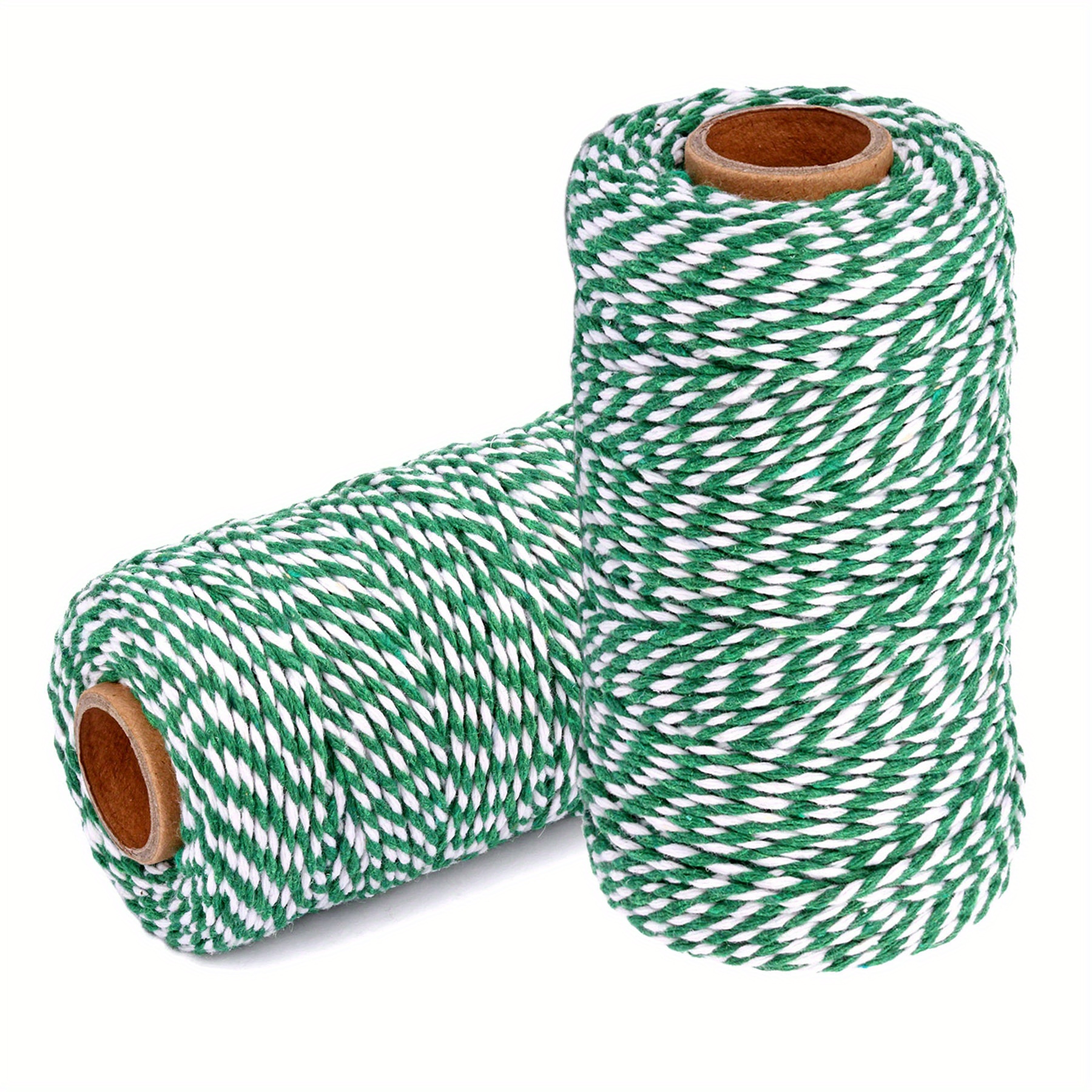 Green and White Bakers Twine