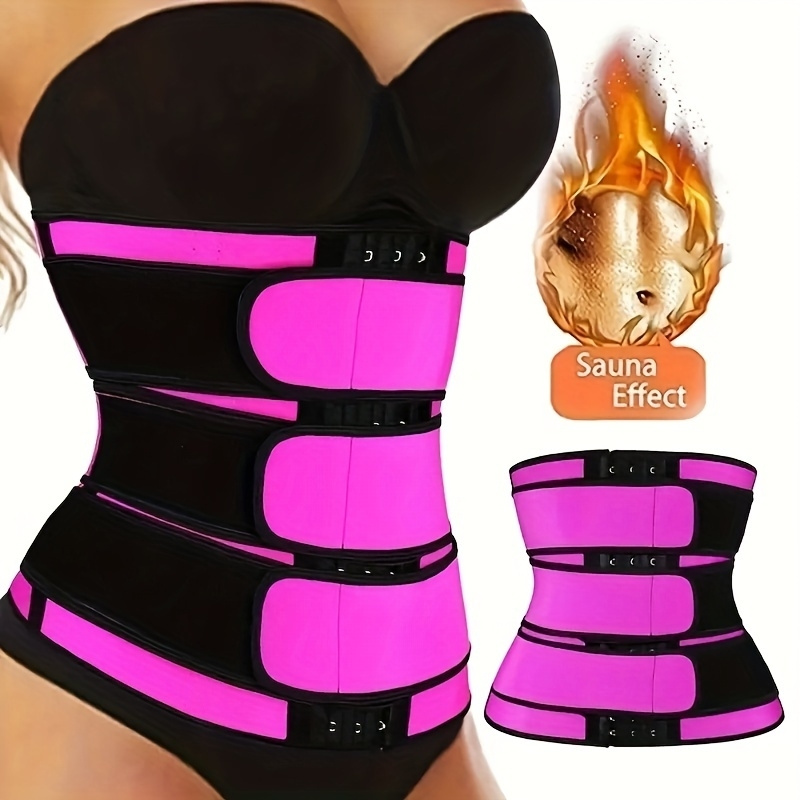 Sweat Absorbing Women's Fitness Belt Tummy Control Slimming - Temu