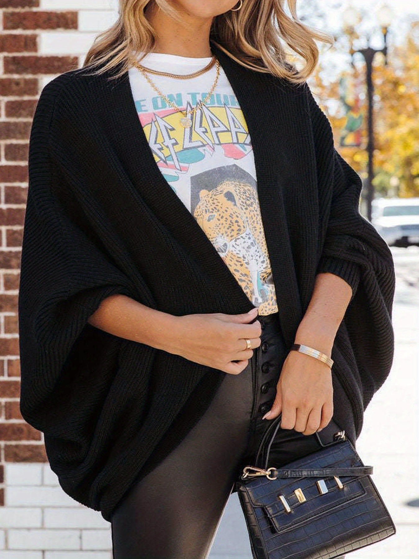 Women’s Bat Sleeve Knit Cardigan main image 0
