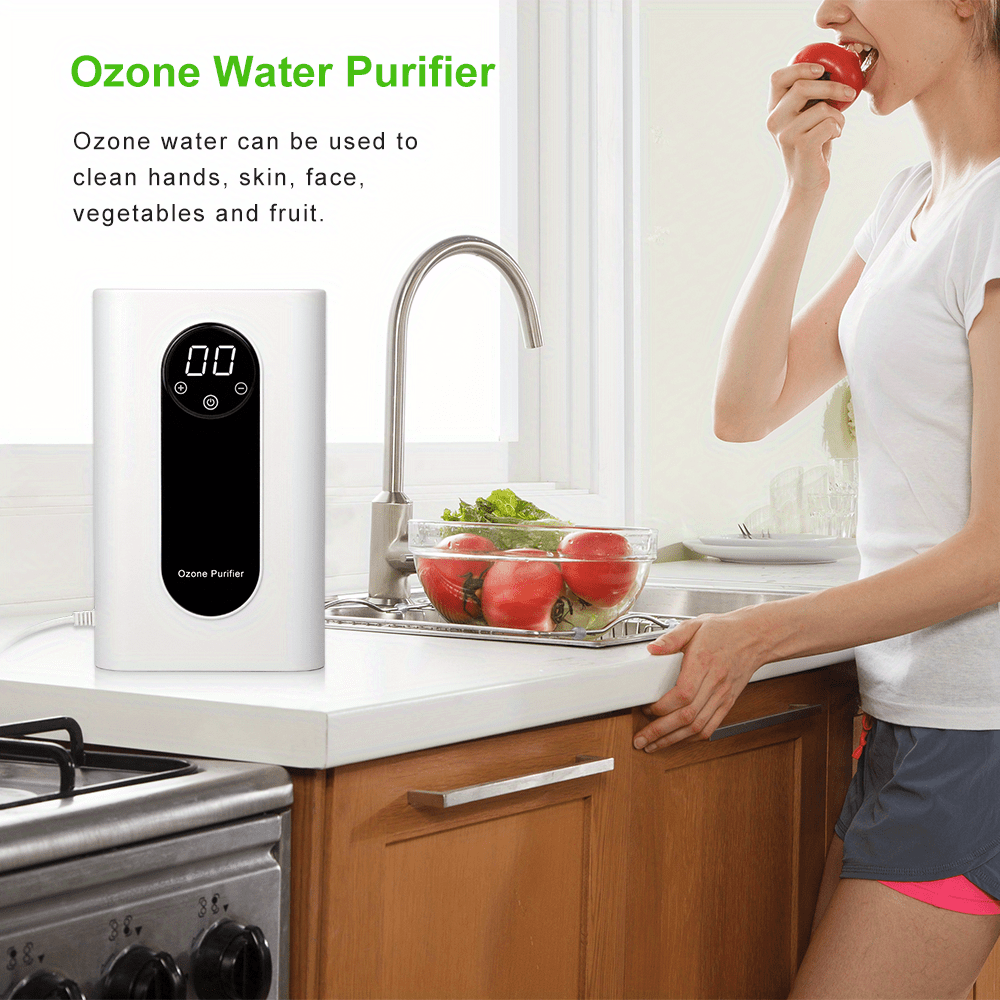 PeroBuno generatore di ozono per acqua e aria 200mg/h,Pulitore Ozono  Deodorante per Sanificare Casa gli odori della, della cucina e del  bagno,sterilizza frutta e verdura con funzione timer : : Casa e