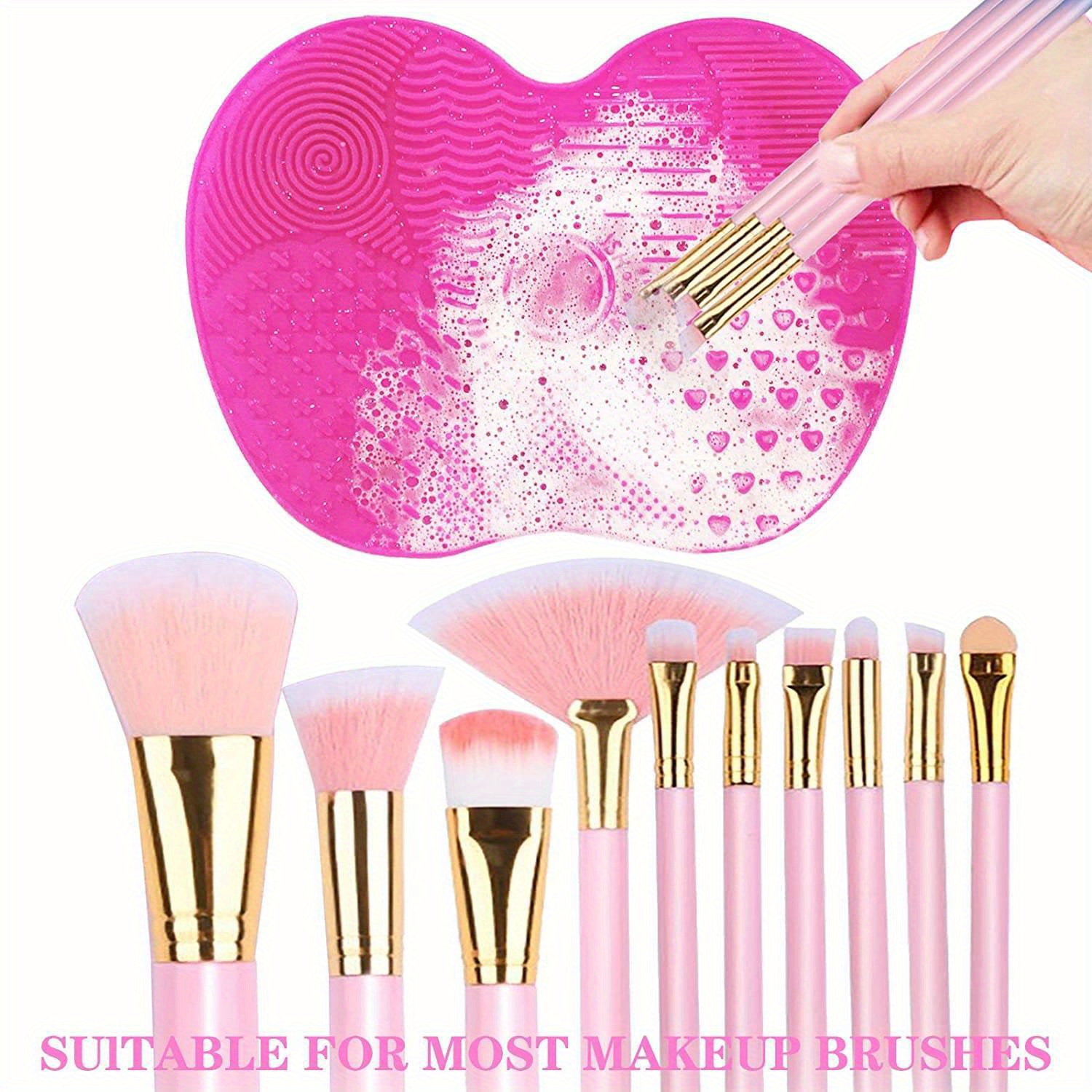 Silicone Brush Cleaner Painting Make Up Washing Brush Gel Cleaning Mat  Brushes Cleaner Pad Scrubber Board Cleaning Palette - Paint By Number Pens  & Brushes - AliExpress