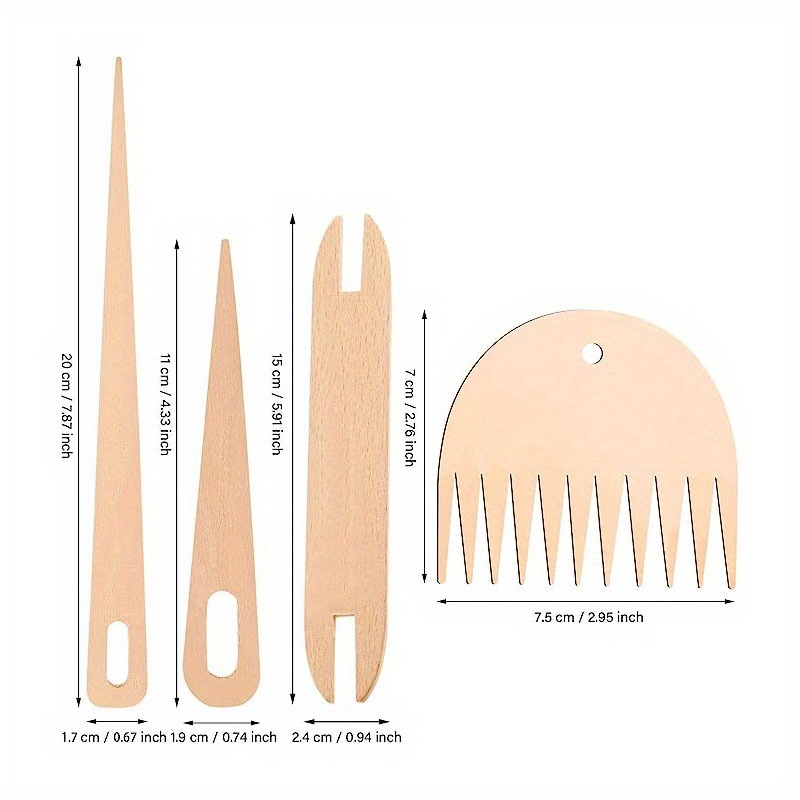 Crochet Needle and Comb set