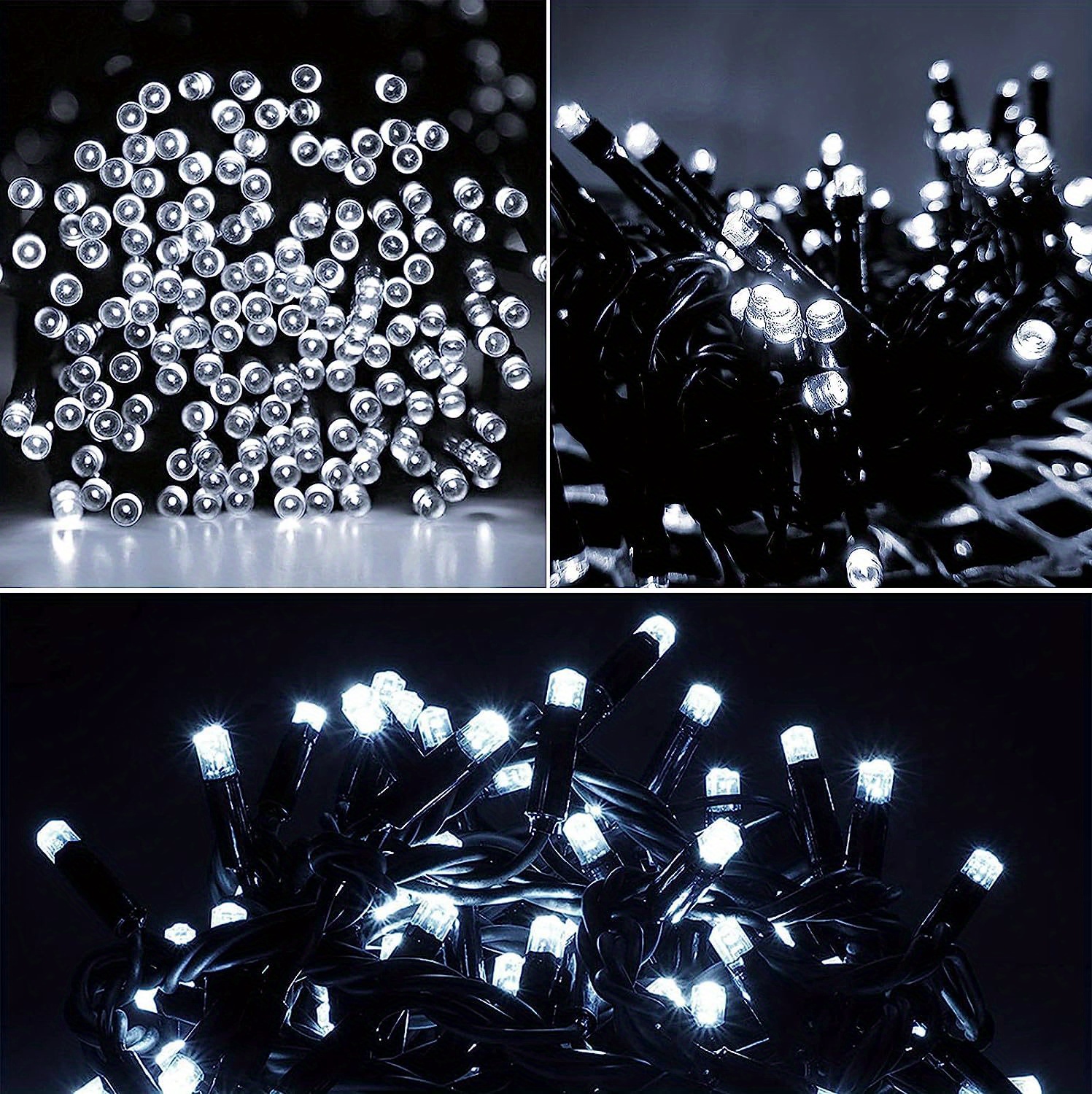 1 pack plug in high brightness lights 300 leds string lights 104ft christmas lights 8 modes waterproof twinkle lights fairy string lights for christmas tree holiday bedroom party patio yard decoration white contains memory and timing details 1