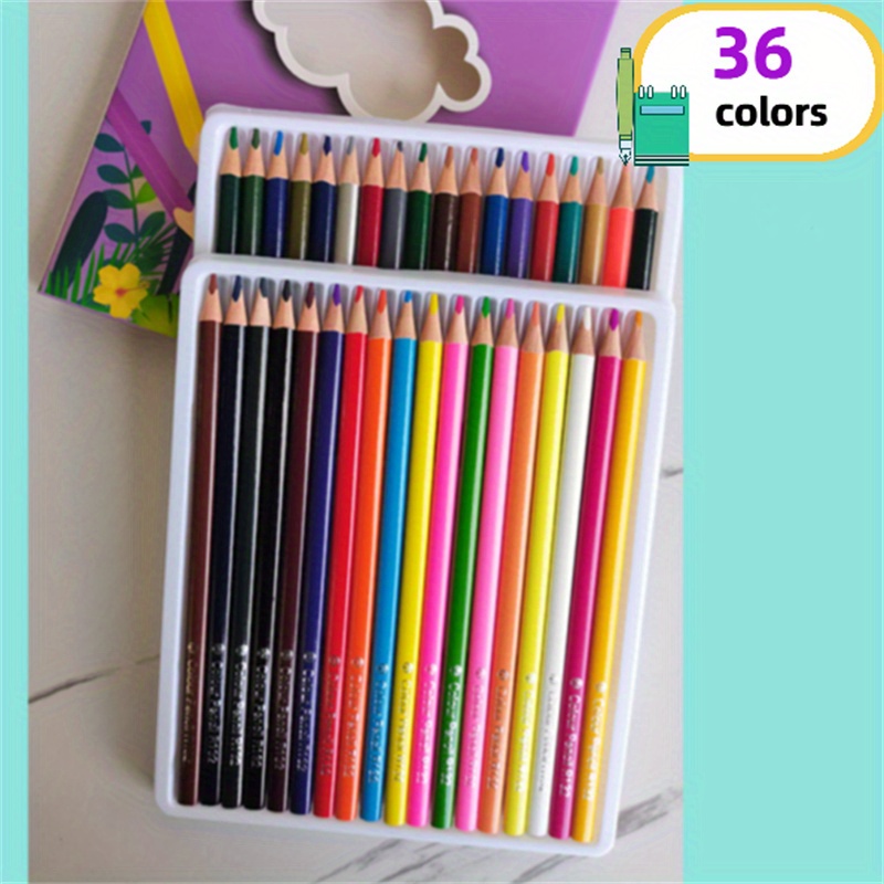 Juego de Lápices de Colores 12 Lápices de Colores Profesionales para  Colorear Lápices de Colores para Libros de Colorear Artes de Dibujo Y  Bocetos para Adultos Y Niños ANGGREK Otros