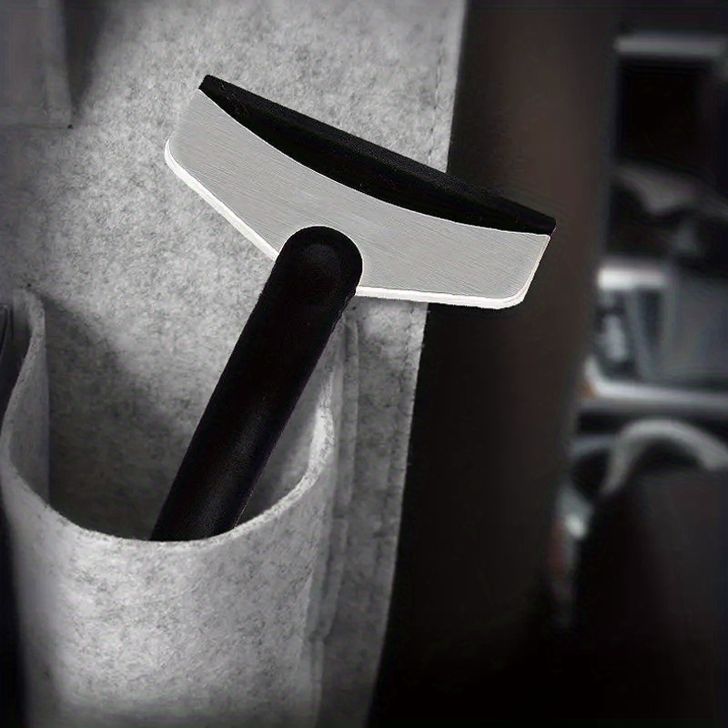 automobile snow shovel and ice scraper sturdy stainless steel windshield ice remover featuring an ergonomic handle   for winter driving suitable for cars and trucks Product details 4