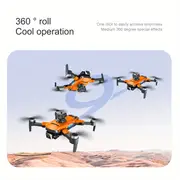 hd dual camera, rmg s99 drone hd dual camera hand gestures to take pictures or videos emergency stop one key take off and landing brushless motor optical flow positioning foldable electric adjustment camera angle four sided obstacle avoidance details 12