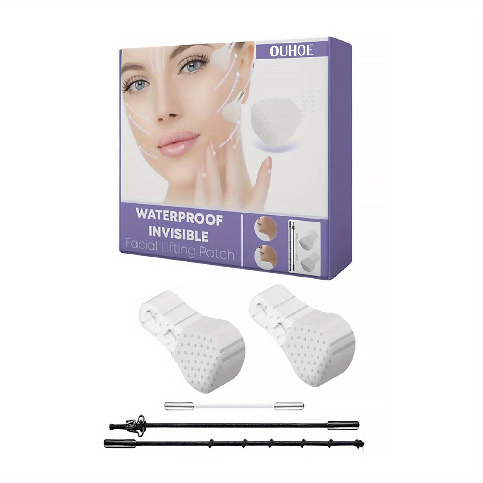 40pcs Face Lifting Invisible Tape Waterproof Facial Eye Lift Tapes