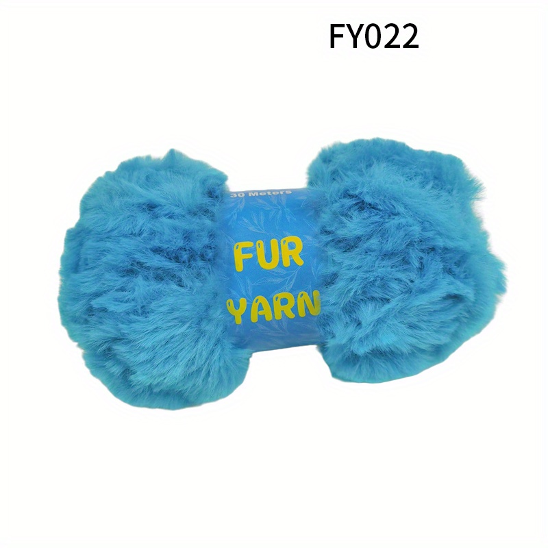 1 Soft Fluffy Yarn Faux Mink Fur Yarn For Diy Knitting And Crocheting Hat  Scarf Purse Etc 50g, Shop Now For Limited-time Deals