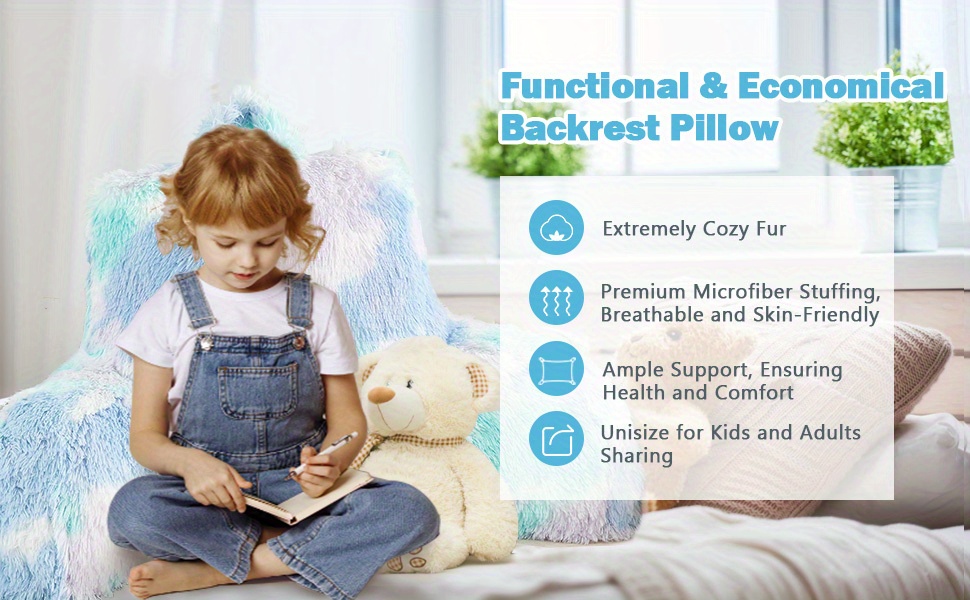 DIY Cozy Backrest Pillow with Arms - Cool Creativities