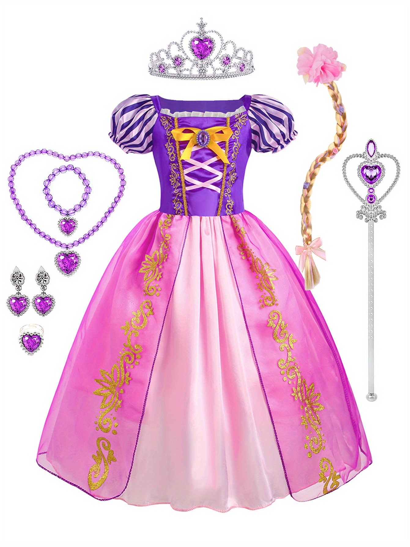 Girl's Princess Dress Accessories Set Multiple Choices Fairy Temu