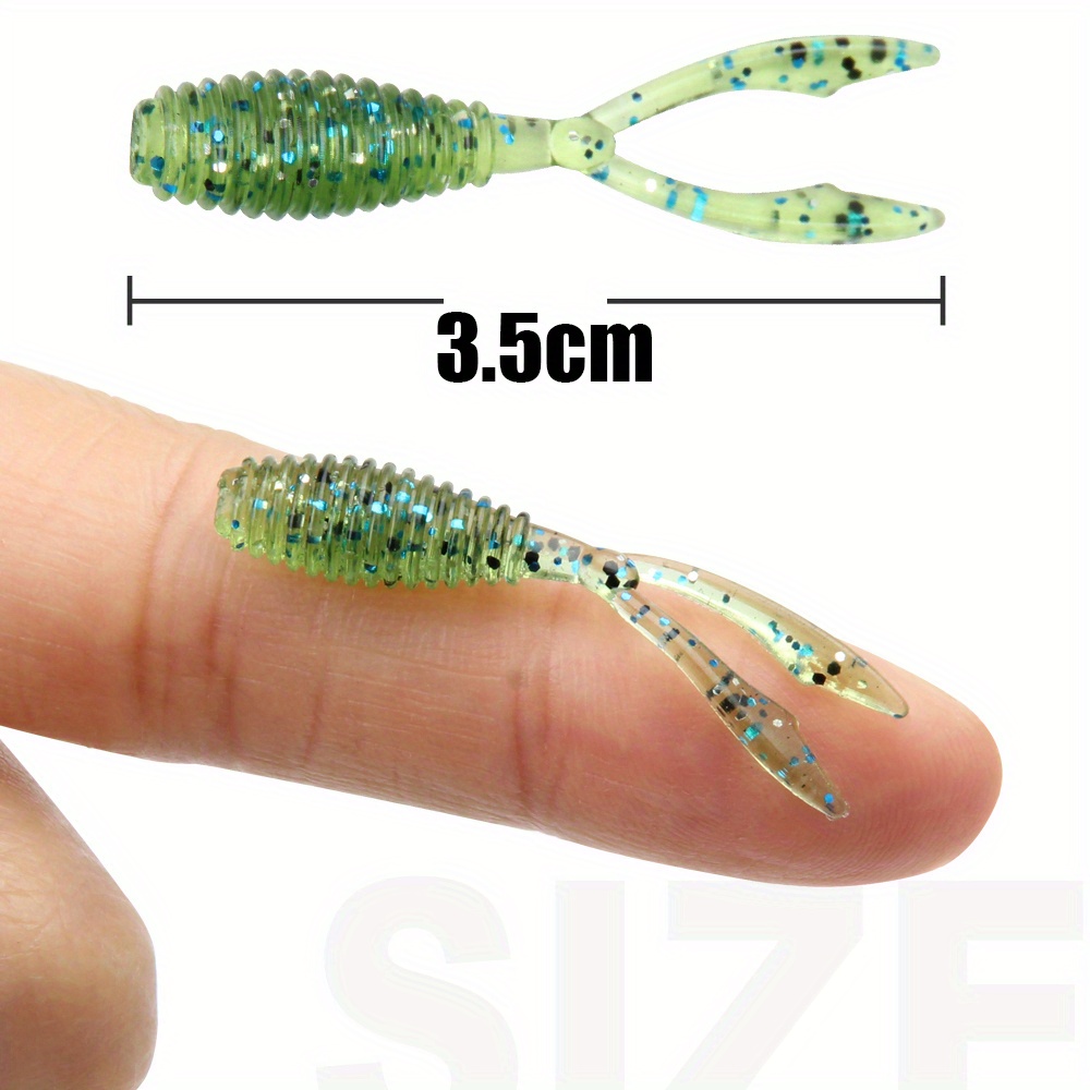 Soft Plastic Fishing Lures Twin Tail Artificial Wobbler - Temu Philippines