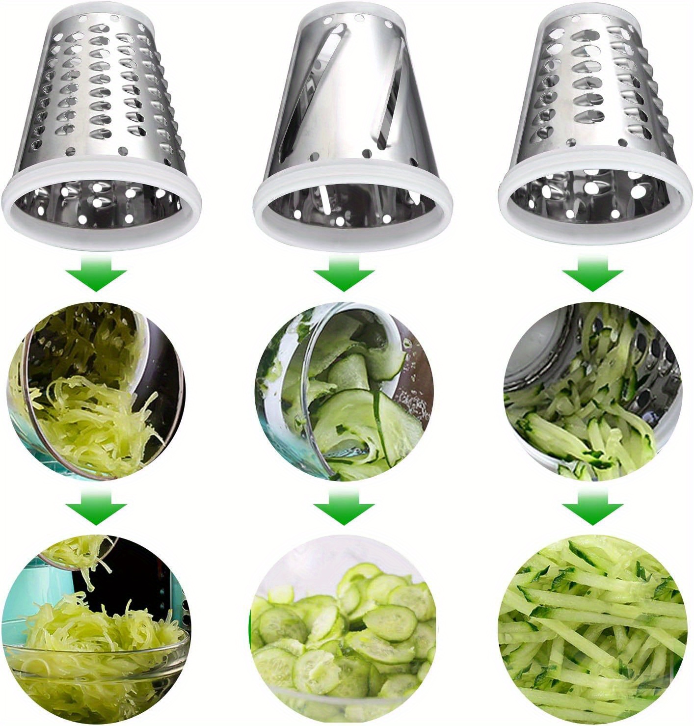 Kitchenaid Vertical Mixer Vegetable Cutter Kit Easy To Use - Temu