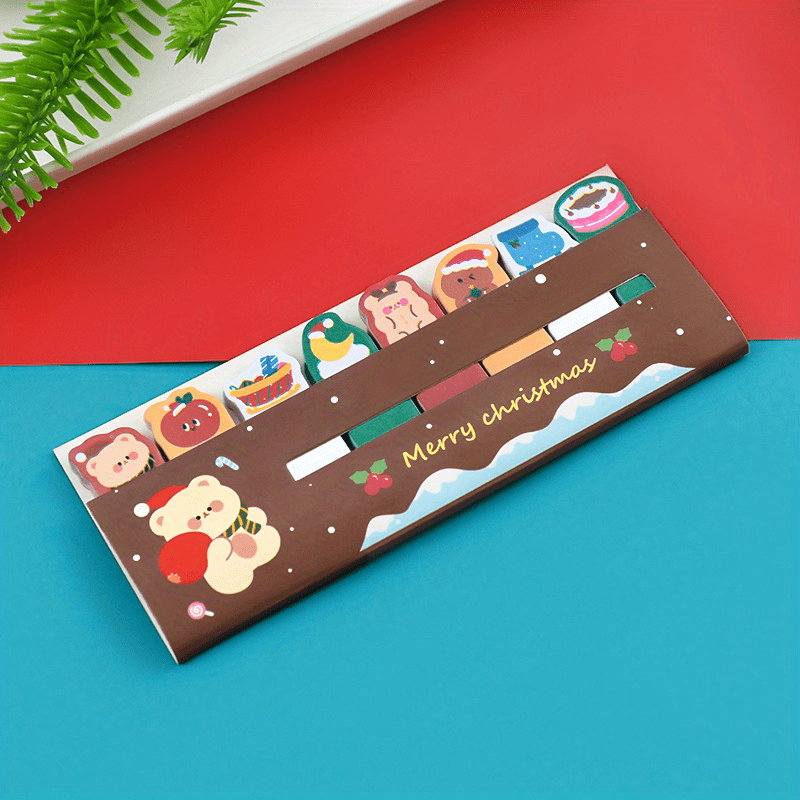 Cartoon Christmas Sticky Notes 30 Sheets