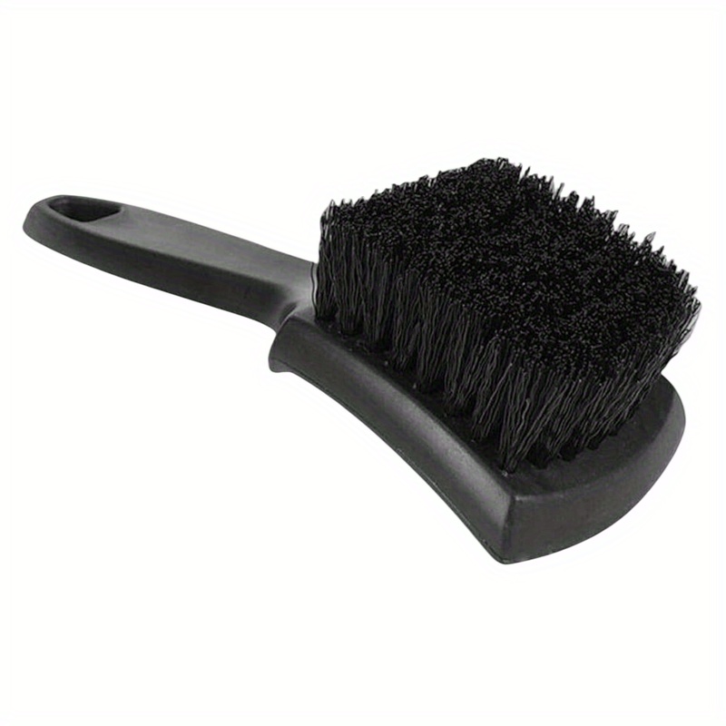 Tire Brush, Black Stiff Bristle Wheel Cleaning Brush, Car Carpet Brush,  Detail Brush