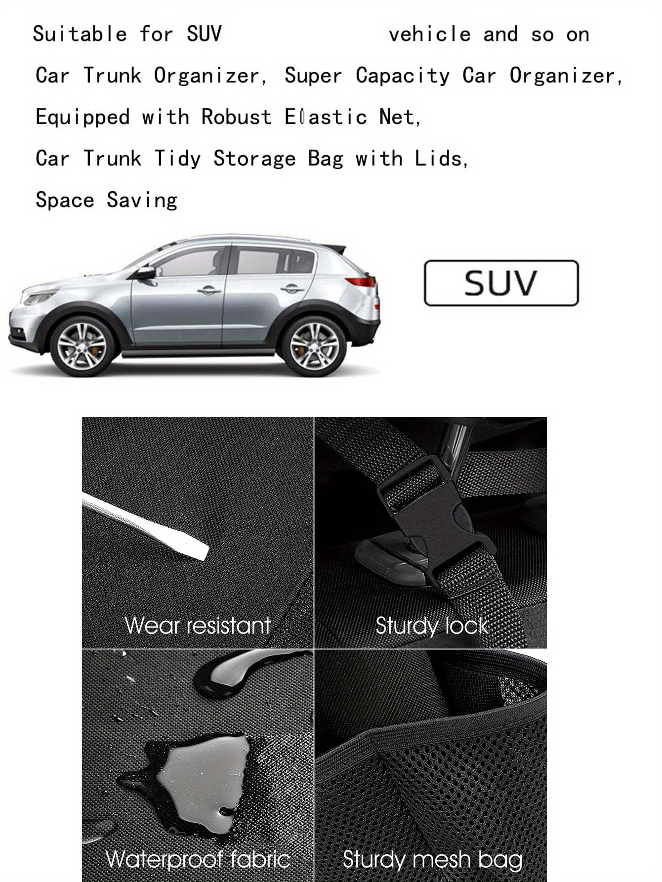 Maximize Your Car Trunk Space With This Thickened Oxford Cloth Folding  Storage Bag! Temu Canada
