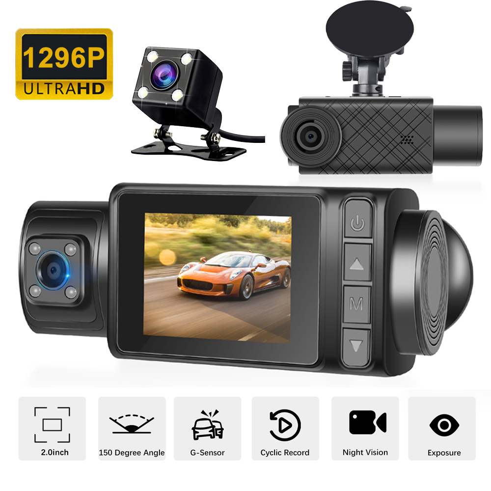 1296p Wifi Usb Car Dash Cam Full Hd Dash Camera For Cars - Temu