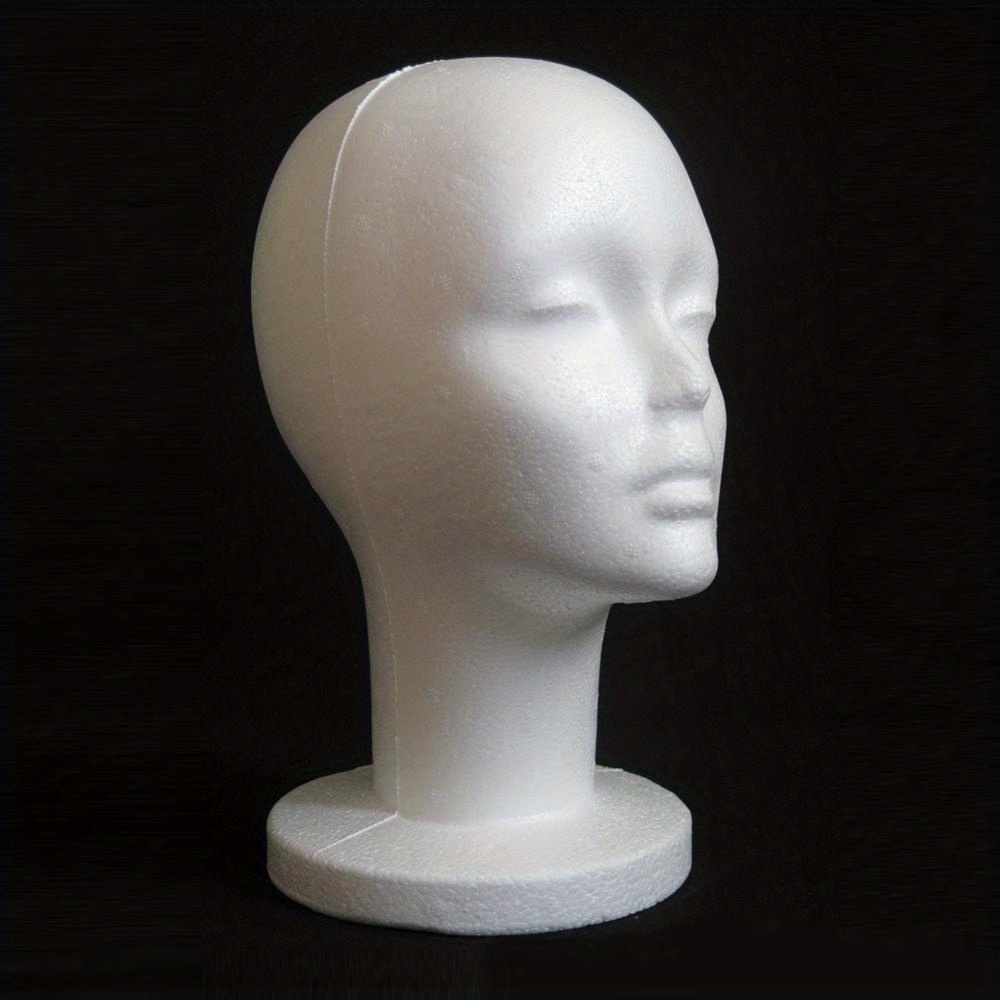 Hottest Black Female Styrofoam Foam Mannequin Manikin Head Model