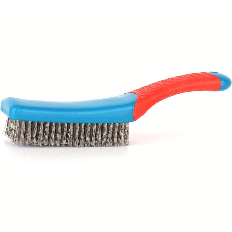 Wire Brush, With Scrubbing Handle