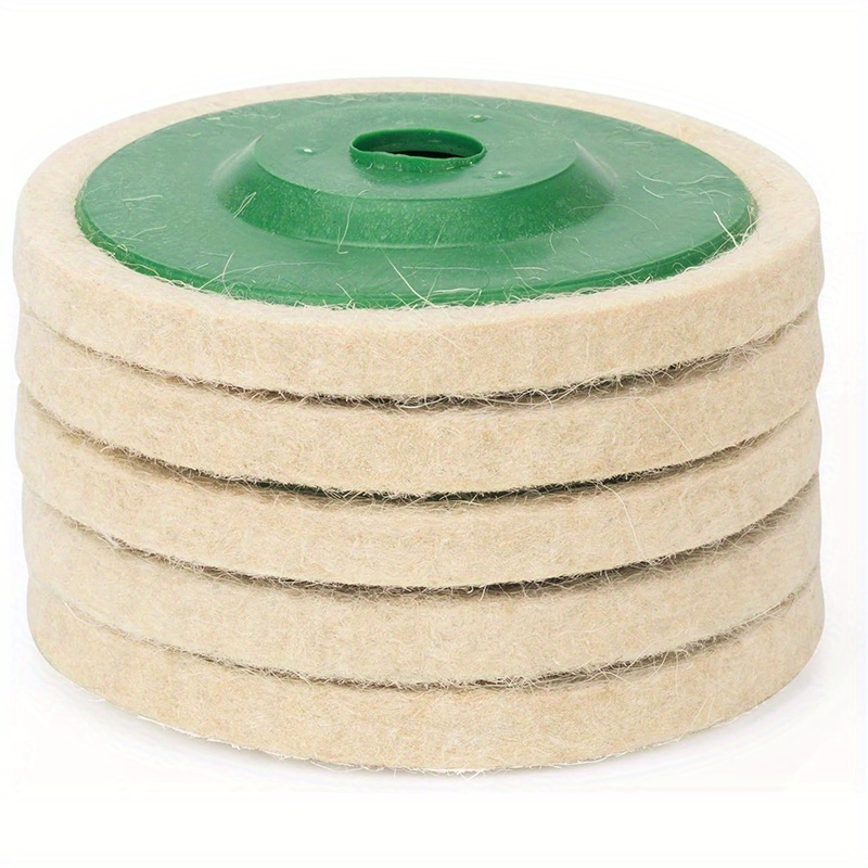 Mirror Buffing Wool Wheel Grinding Sheet Angled Wool Temu
