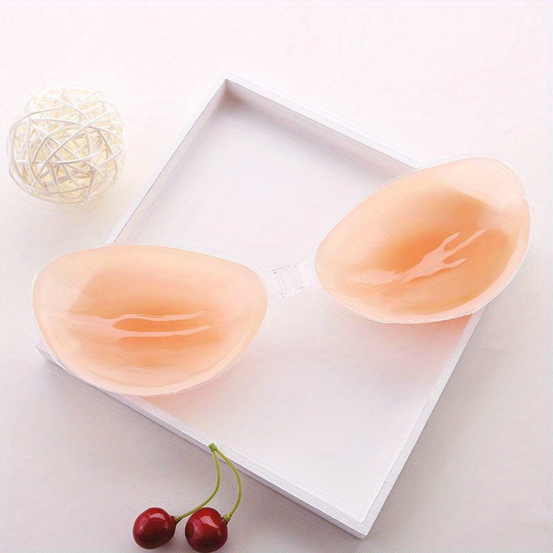 invisible silicone pointed-shaped bra insert bi12