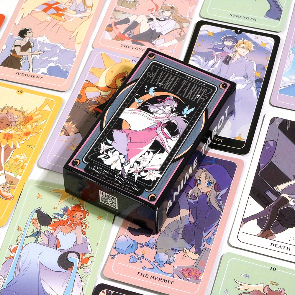 Anime Tarot Deck Explore Symbolism Anime - Temu