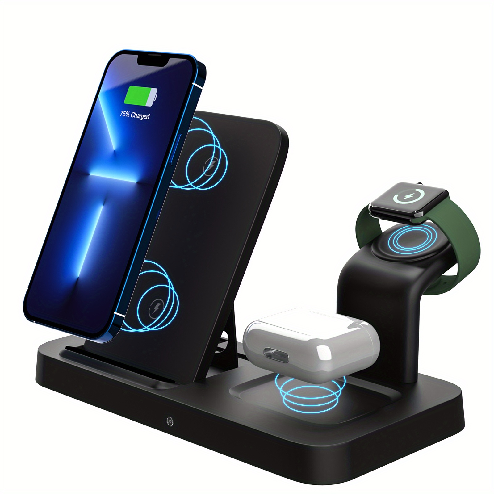 3in1 Wireless 15W Fast Charger Shared Charging Kit Magnetic