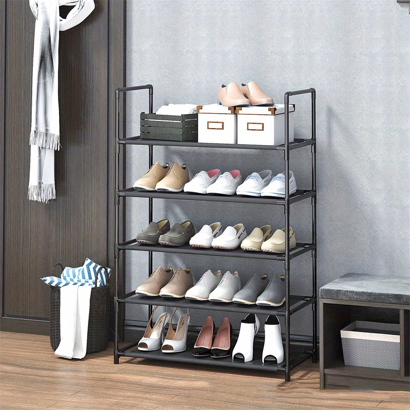 Shoe Rack, Multi-layer Storage Rack, Diy Assembled Shoe Rack, Large  Capacity Storage Rack, Suitable For Living Rooms And Balconies - Temu