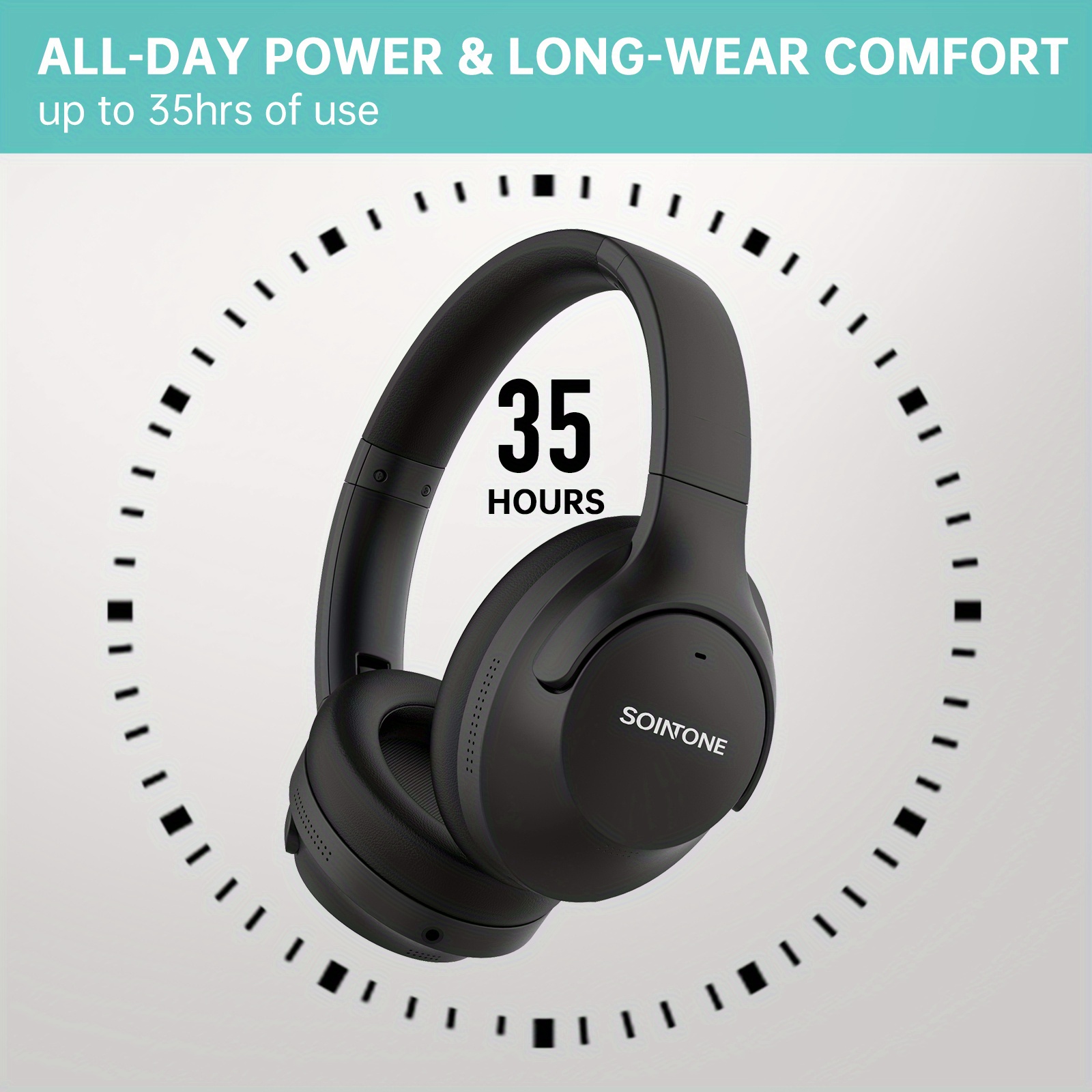 Hff86 Wireless Headphones Tv Watching Wireless Transmitter Temu