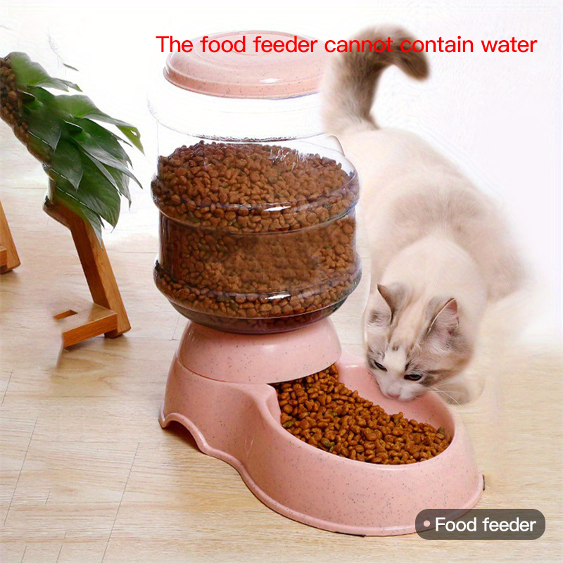 Large Capacity Transparent Pet Feeder/water Fountain, Water/food