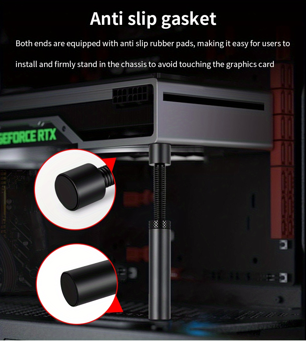 Video Card Stand Sag Graphics Card Gpu Holder Support Temu Qatar