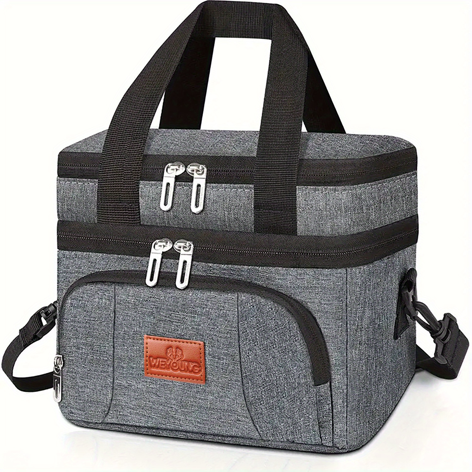 Insulated Lunch Bag Reusable Lunch Box Office Picnic Hiking - Temu