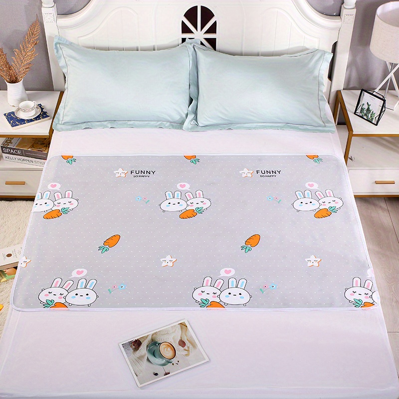Children's Oversized Waterproof Diaper Pad, Breathable Bed Mat