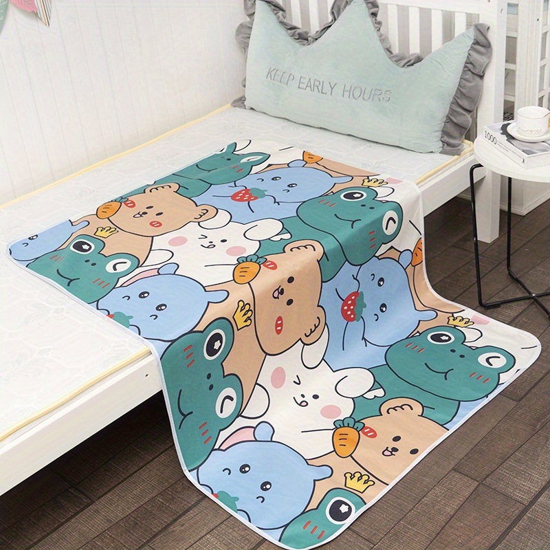 Children's Oversized Waterproof Diaper Pad, Breathable Bed Mat