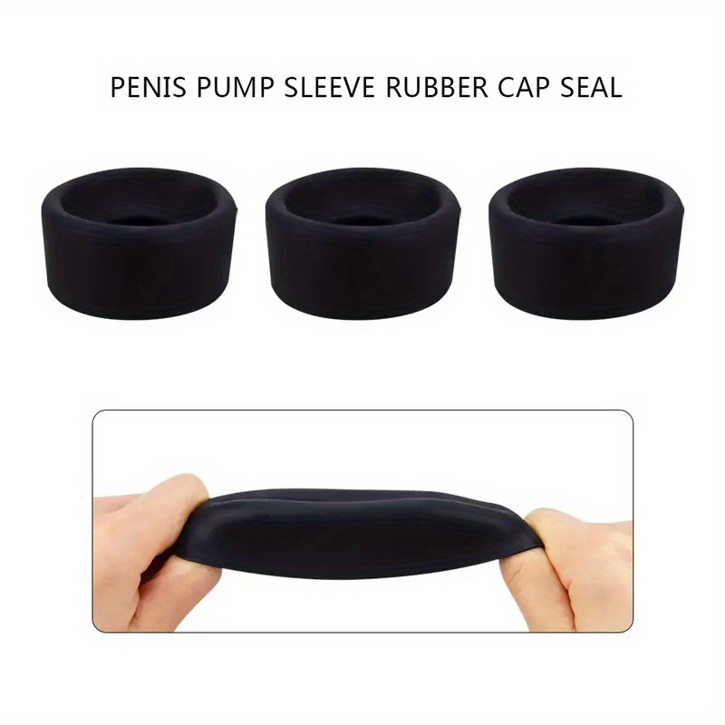 Sleeve Device Penis Pump Accessories Universal Silicone Rubber