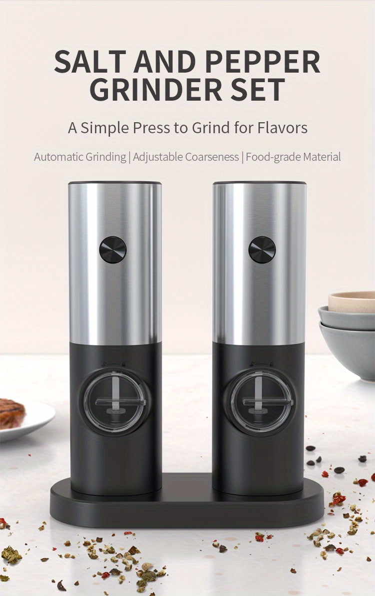 Xiaomi Rechargeable Electric Pepper Grinder Automatic Gravity Salt