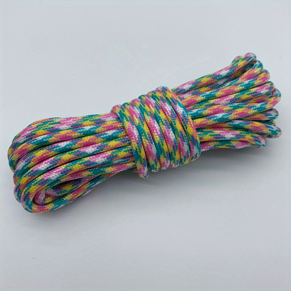 6.56yards/19. 4mm Rope Nylon Rope Lanyard Rope Multi-functional Rope For Bracelet Rope Diy Braided Dog Leashes Dog Collars Key Chain Outdoor Rope Tent Rope