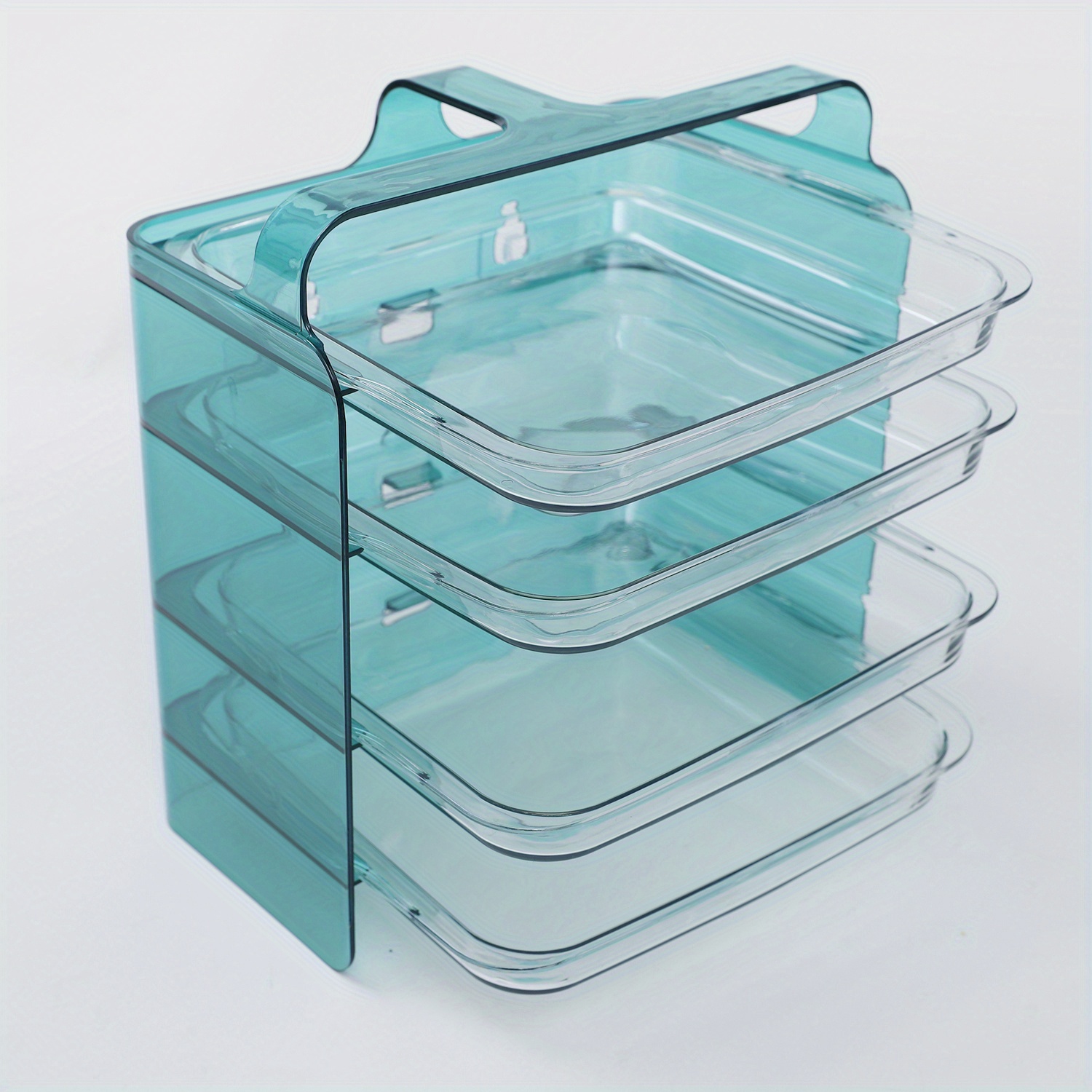 Wall mounted Kitchen Shelf Multi layer Tray Stackable - Temu New Zealand