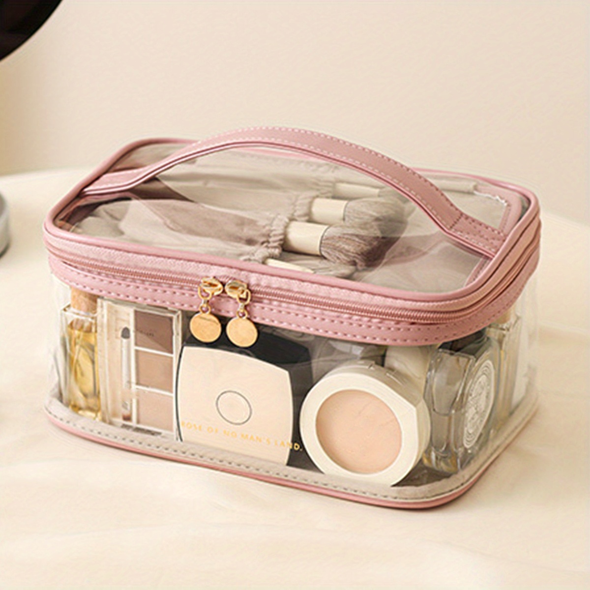 Bolsa de cosméticos para mujer, Neceser de maquillaje con