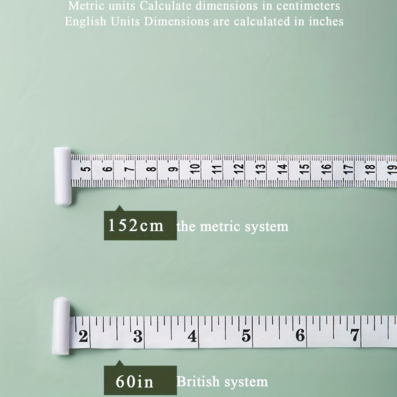 SJLERST Ruban à mesurer Règle Rouleau Mural croissance Taille