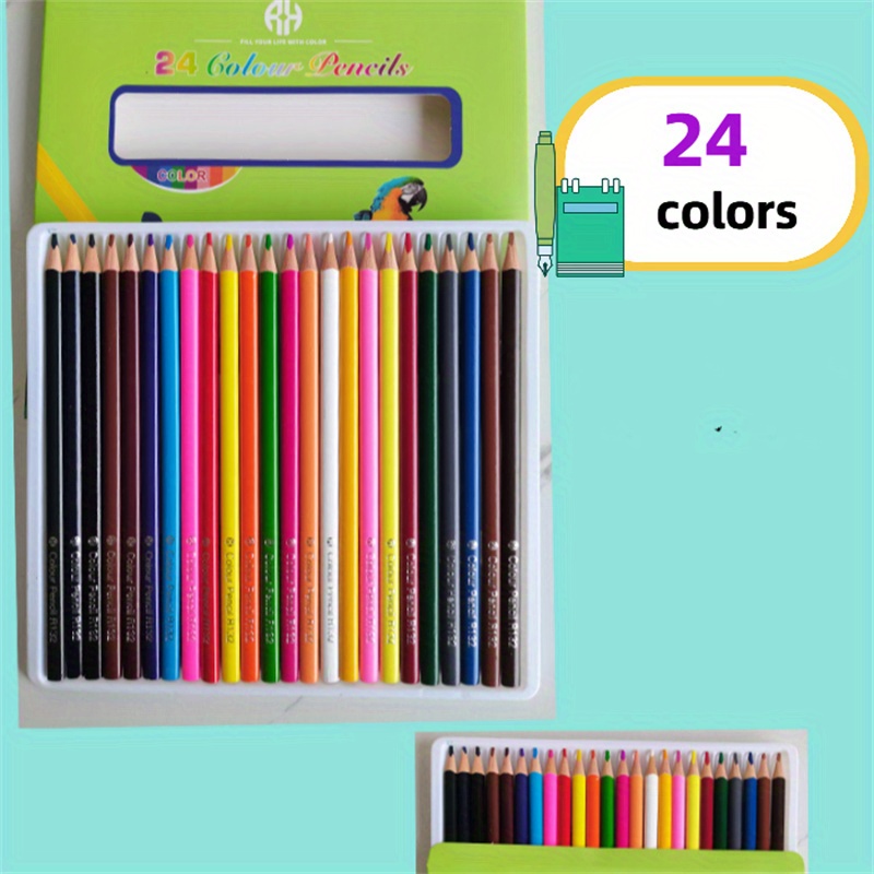 Juego de Lápices de Colores 12 Lápices de Colores Profesionales para  Colorear Lápices de Colores para Libros de Colorear Artes de Dibujo Y  Bocetos para Adultos Y Niños ANGGREK Otros