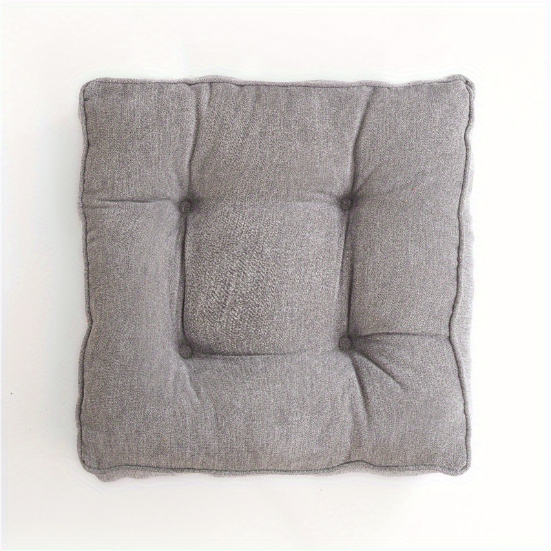 Chair Cushion Square Outdoor Cushions Solid Color Chair - Temu